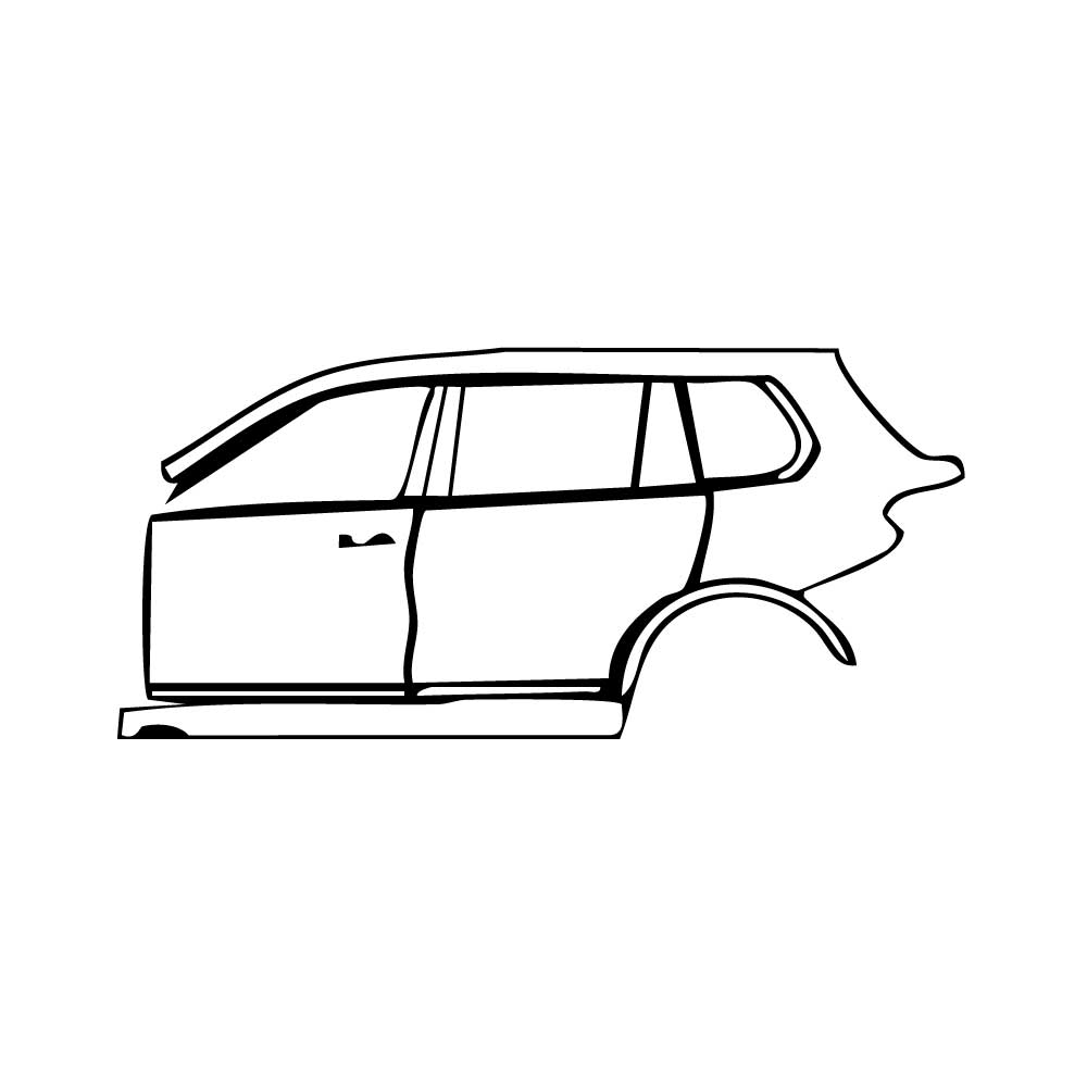 Pre-Cut PPF BMW X7 Luxury 2024 - PPF-Kits