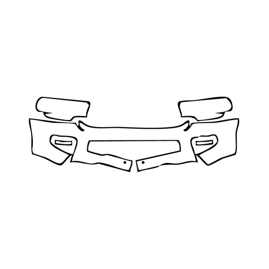 Pre-Cut PPF RAM Trucks 3500 Tradesman 2023 - PPF-Kits