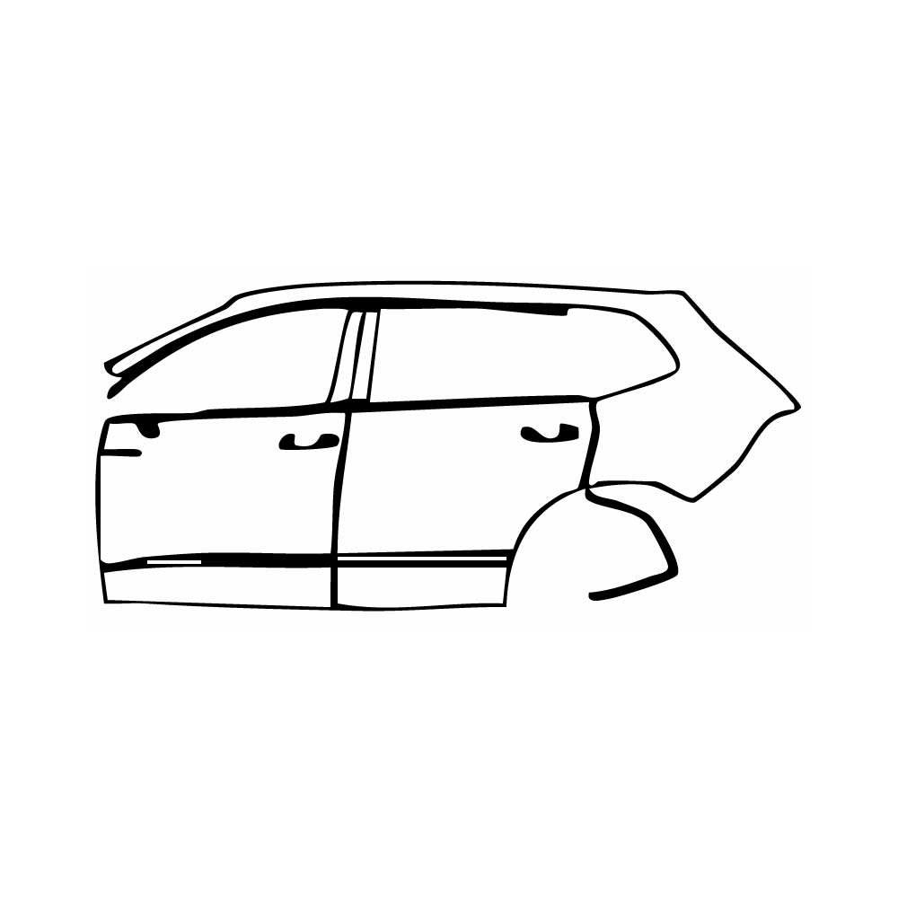 Pre-Cut PPF Volkswagen Tiguan L R-line 2019 - PPF-Kits
