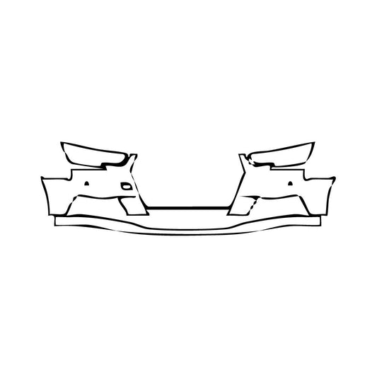 Pre-Cut PPF Audi A4 A4L Saloon Sedan Base 2017 - PPF-Kits