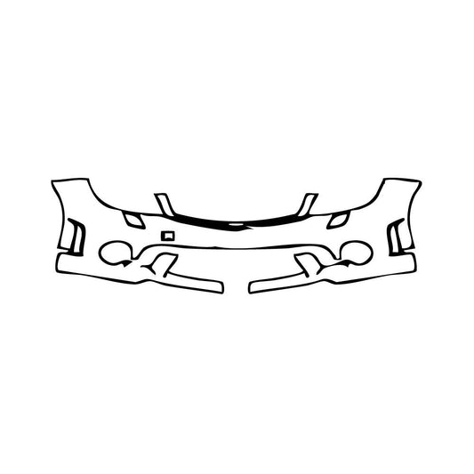 Pre-Cut PPF Mercedes-Benz C Class Sedan AMG C63 2008 - PPF-Kits