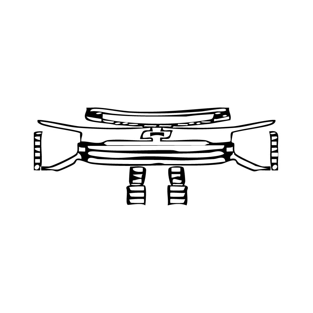 Pre-Cut PPF Chevrolet Suburban RST 2025 - PPF-Kits