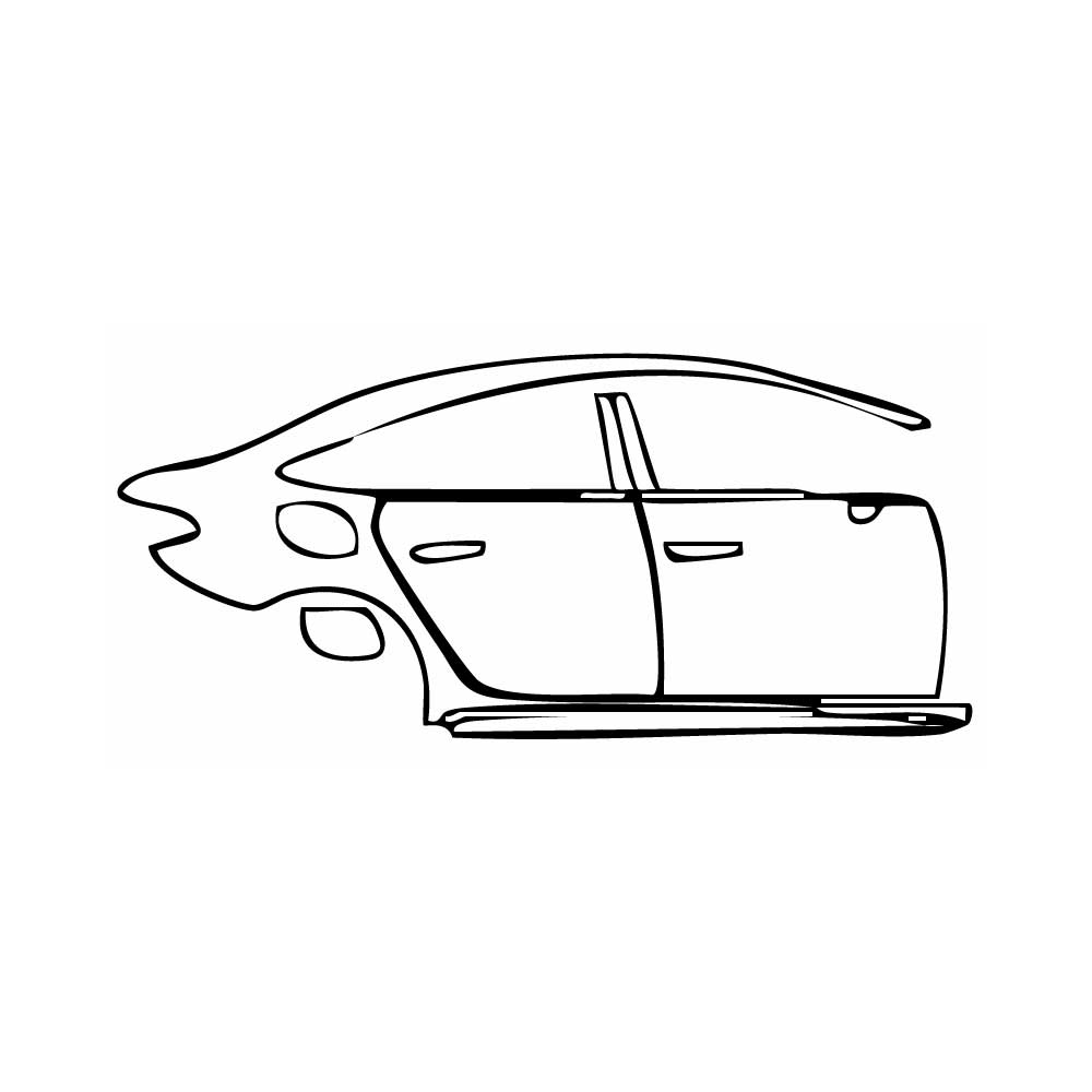 Passgenaue Lackschutzfolien PPF Audi A5 A5 Saloon S-Line 2025