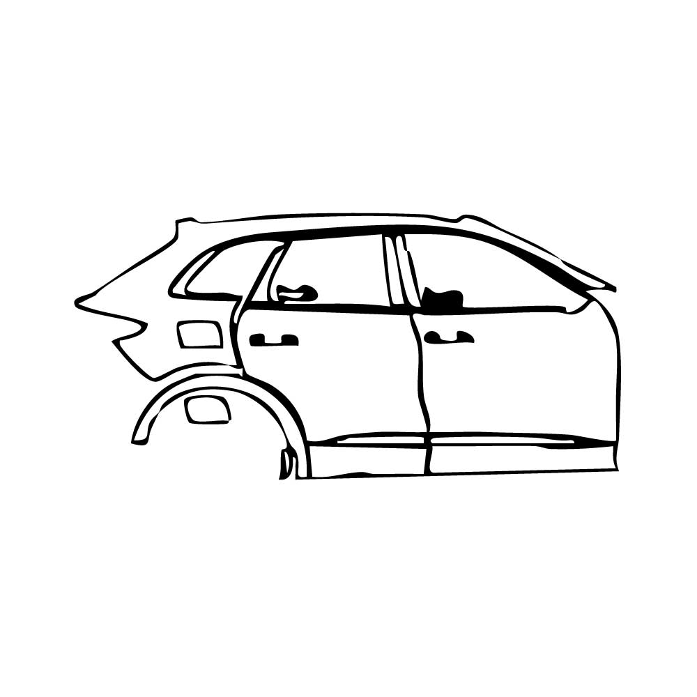 Passgenaue Lackschutzfolien PPF Audi Q5 Standard Wheelbase Base 2025