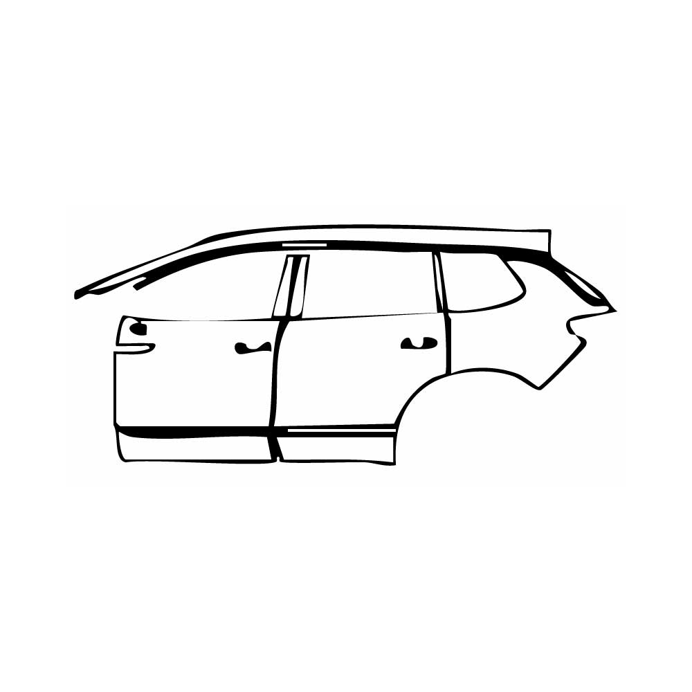 Passgenaue Lackschutzfolien PPF Volkswagen Talagon Base 2025