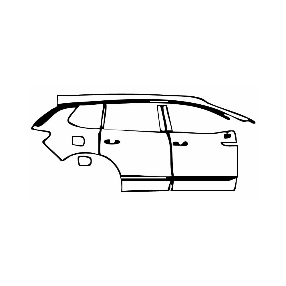 Passgenaue Lackschutzfolien PPF Volkswagen Talagon Base 2025