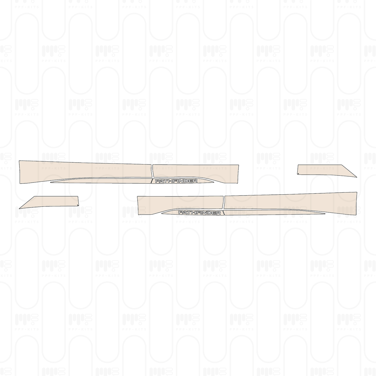 Rocker Panel with "PATHFINDER" Emblem