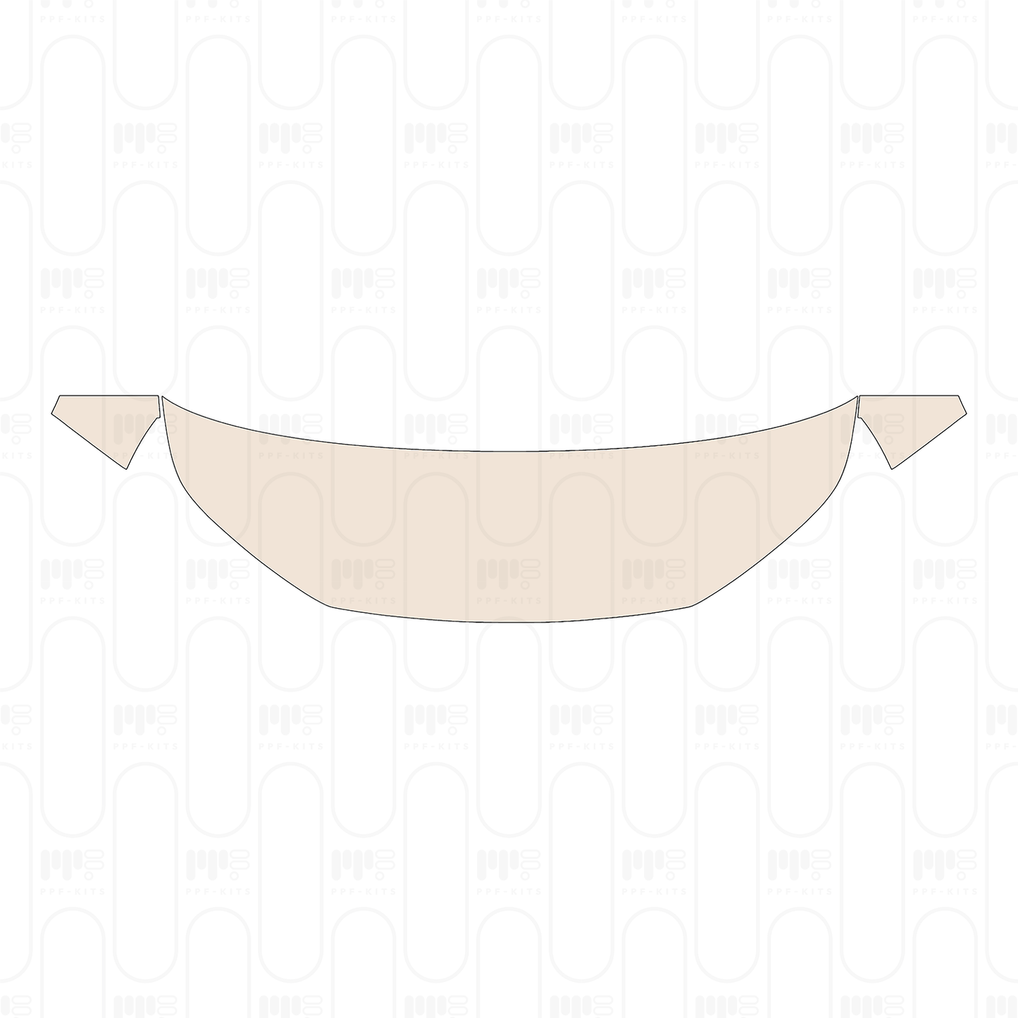 Pre-cut PPF pattern: Hood + Fender - Honda