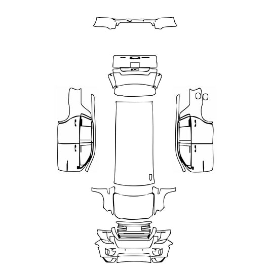 Pre-Cut PPF GMC Yukon SLE 2024 - PPF-Kits