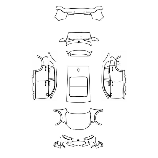 Pre-Cut PPF Honda ZR-V (CN) Sport Turbo 2023 - PPF-Kits