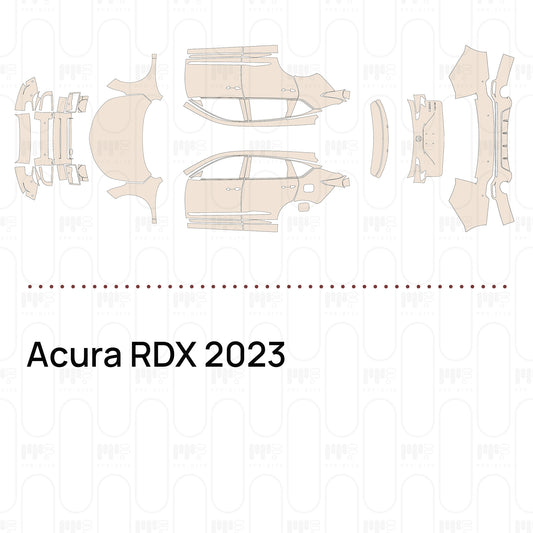 Pre-Cut PPF Acura RDX 2023