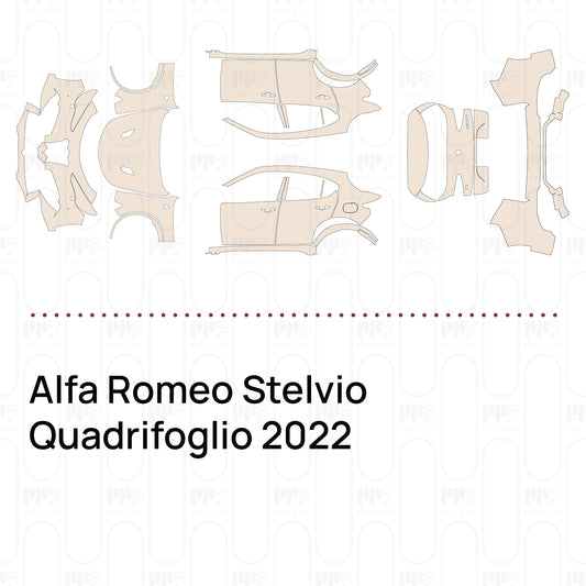 Pre-Cut PPF Alfa Romeo Stelvio Quadrifoglio 2022