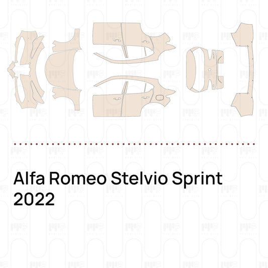 Pre-Cut PPF Alfa Romeo Stelvio Sprint 2022