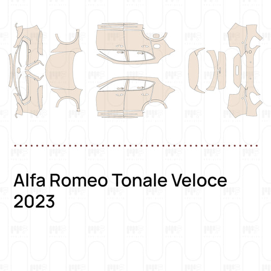Pre-Cut PPF Alfa Romeo Tonale Veloce 2023