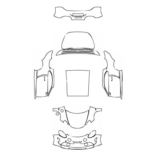 Pre-Cut PPF Alpine A 110 2021 - PPF-Kits