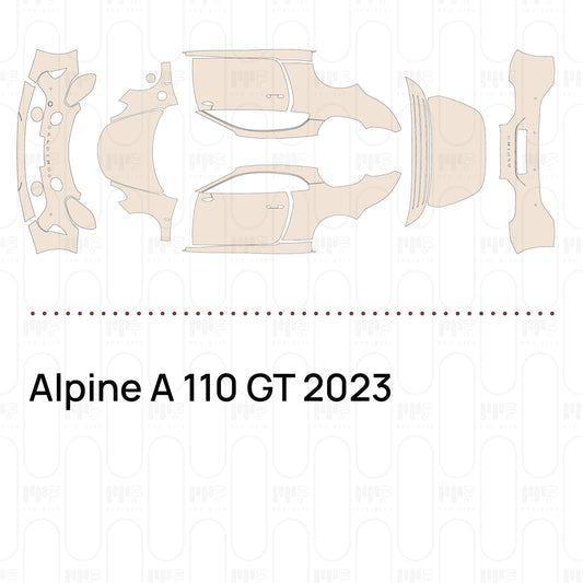 Pre-Cut PPF Alpine A 110 GT 2023