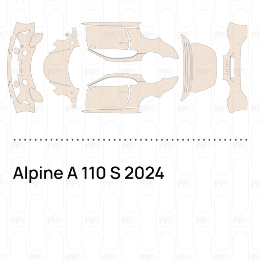 Pre-Cut PPF Alpine A 110 S 2024
