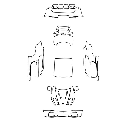 Pre-Cut PPF Aston Martin DBS 2010 - PPF-Kits