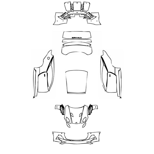 Pre-Cut PPF Aston Martin DBS Superleggera 2022 - PPF-Kits