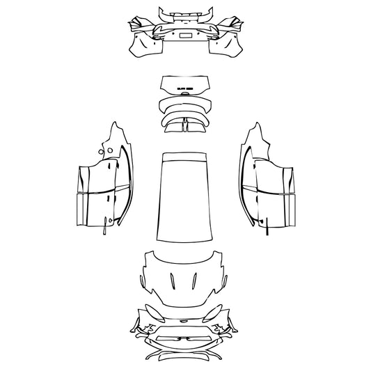 Pre-Cut PPF Aston Martin DBX 707 2024 - PPF-Kits