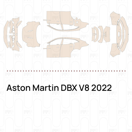 Pre-Cut PPF Aston Martin DBX V8 2022