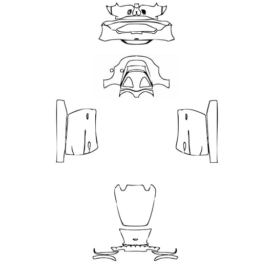 Pre-Cut PPF Aston Martin SPEEDSTER V12 2023 - PPF-Kits