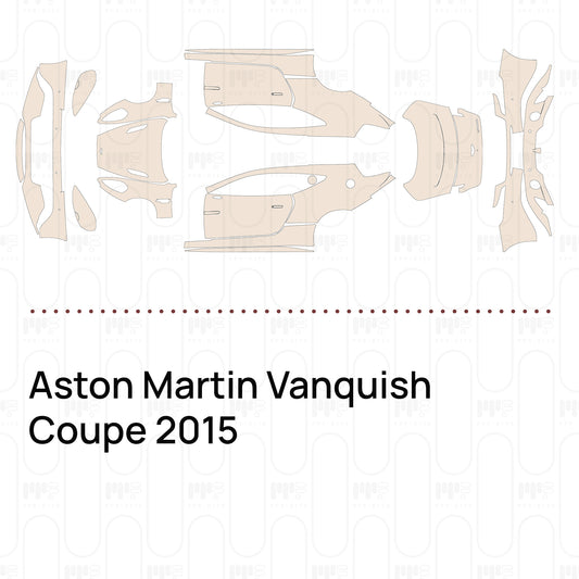 Pre-Cut PPF Aston Martin Vanquish Coupe 2015
