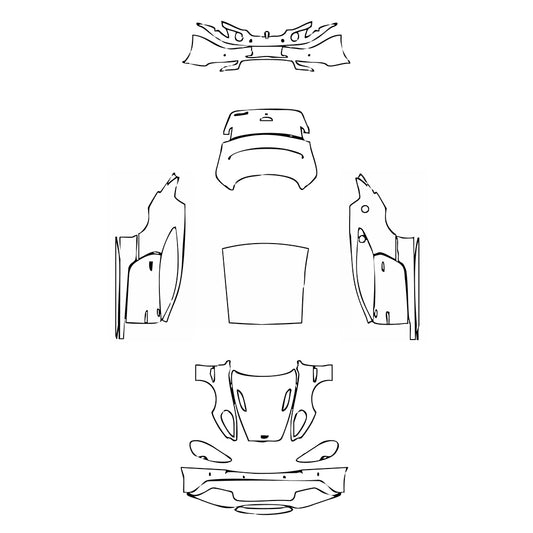 Pre-Cut PPF Aston Martin Vanquish Coupe 2016 - PPF-Kits