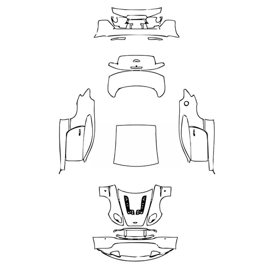 Pre-Cut PPF Aston Martin Vantage V12 Coupe 2014 - PPF-Kits