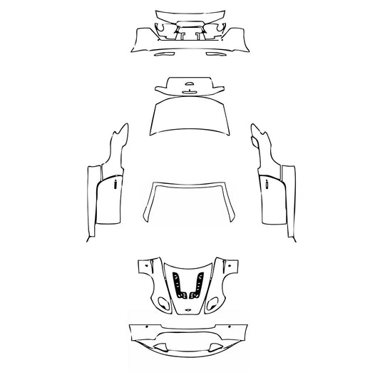 Pre-Cut PPF Aston Martin Vantage V12 Roadster 2013 - PPF-Kits