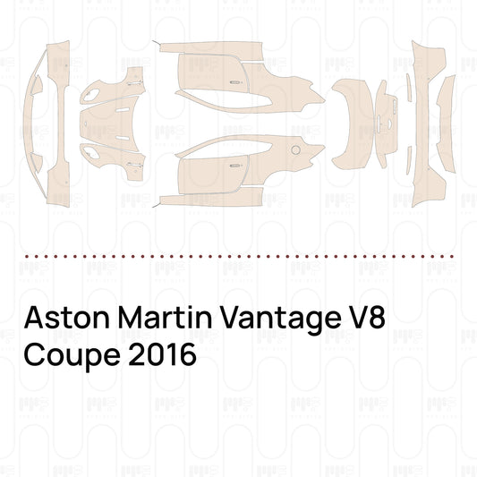 Pre-Cut PPF Aston Martin Vantage V8 Coupe 2016