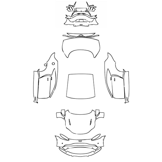 Pre-Cut PPF Aston Martin Vantage V8 Coupe 2020 - PPF-Kits