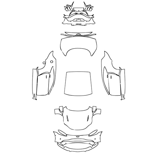 Pre-Cut PPF Aston Martin Vantage V8 Coupe 2022 - PPF-Kits