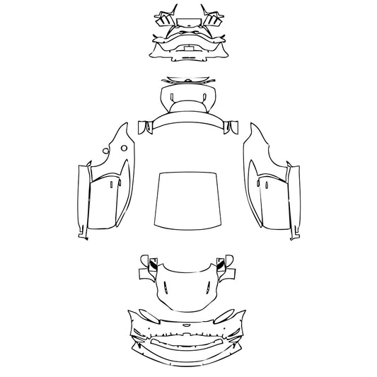 Pre-Cut PPF Aston Martin Vantage V8 F1 Coupe 2022 - PPF-Kits