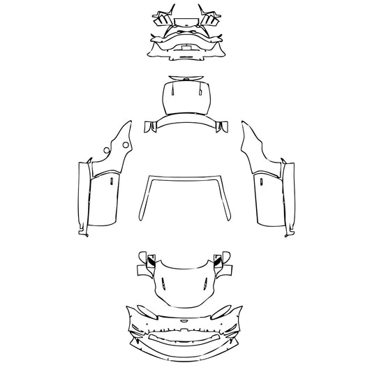Pre-Cut PPF Aston Martin Vantage V8 F1 Roadster 2022 - PPF-Kits