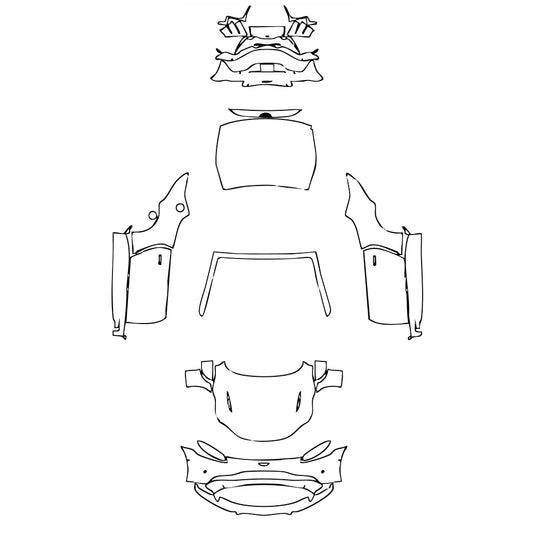 Pre-Cut PPF Aston Martin Vantage V8 Roadster 2020 - PPF-Kits