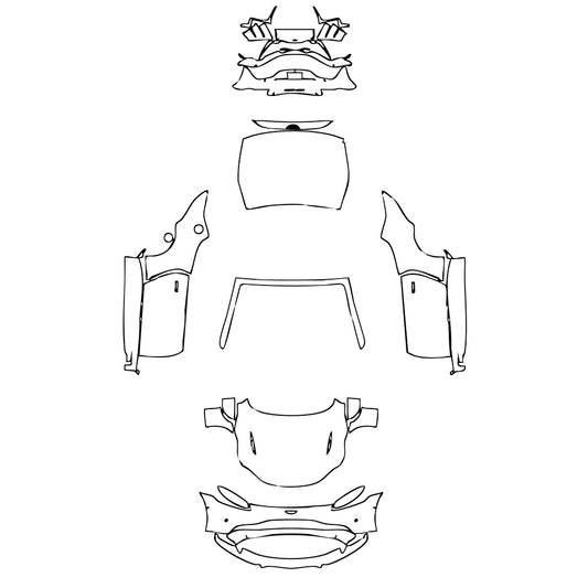 Pre-Cut PPF Aston Martin Vantage V8 Roadster 2022 - PPF-Kits