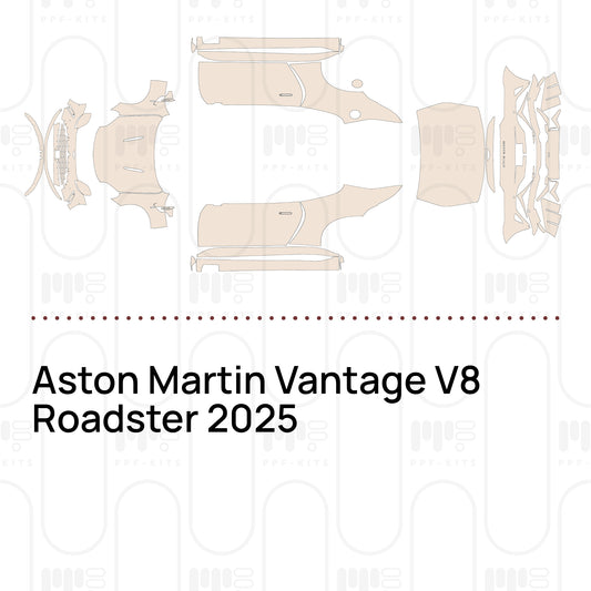 Pre-Cut PPF Aston Martin Vantage V8 Roadster 2025