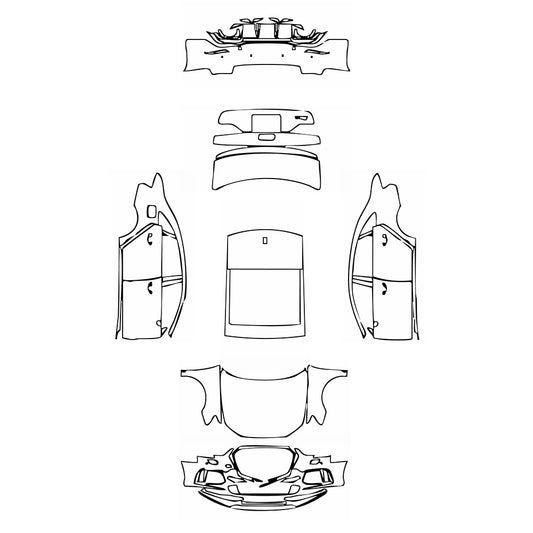 Pre-Cut PPF Audi A3 Limousine RS3 2019 - PPF-Kits