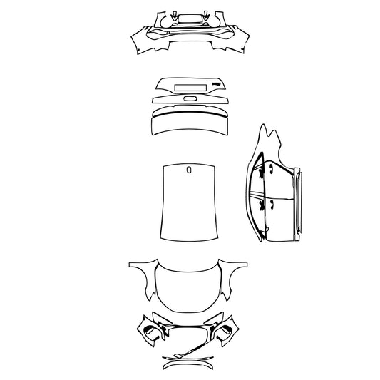 Pre-Cut PPF Audi A3 Limousine RS3 2024 - PPF-Kits