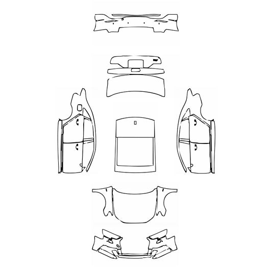 Pre-Cut PPF Audi A3 Limousine S-line 2019 - PPF-Kits