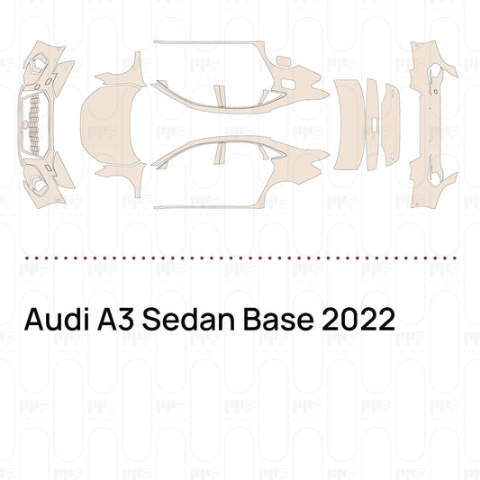 Pre-Cut PPF Audi A3 Sedan Base 2022