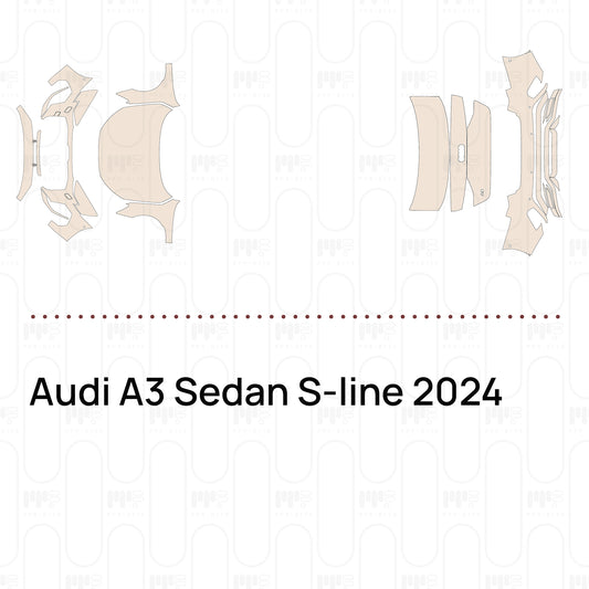 Pre-Cut PPF Audi A3 Sedan S-line 2024