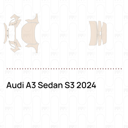 Pre-Cut PPF Audi A3 Sedan S3 2024