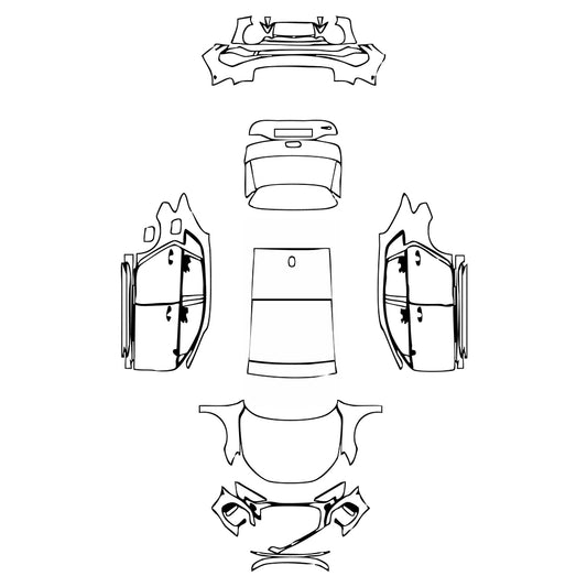 Pre-Cut PPF Audi A3 Sportback RS3 2023 - PPF-Kits
