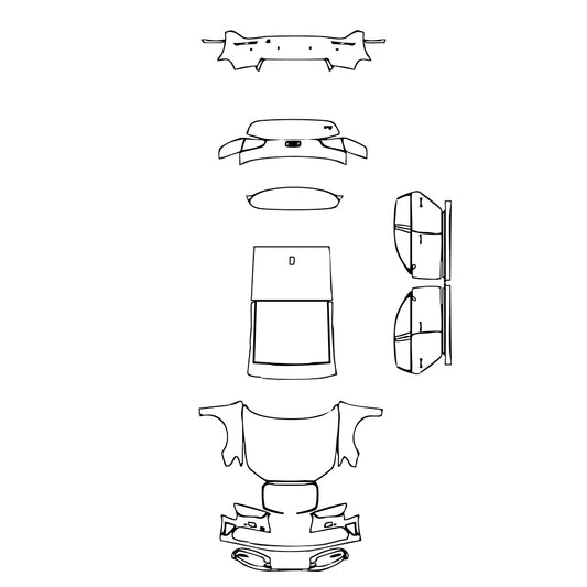 Pre-Cut PPF Audi A3 Sportback S-line 2015 - PPF-Kits