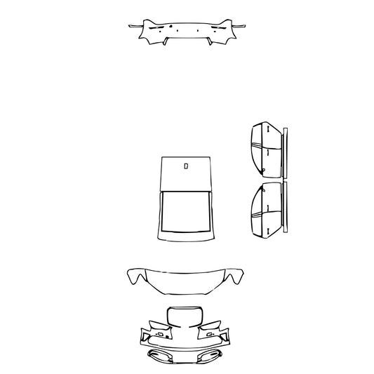 Pre-Cut PPF Audi A3 Sportback e-tron 2013 - PPF-Kits