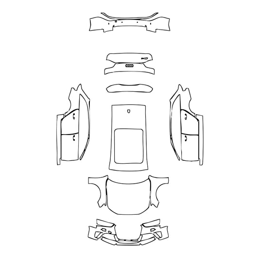 Pre-Cut PPF Audi A4 RS4 Avant 2016 - PPF-Kits