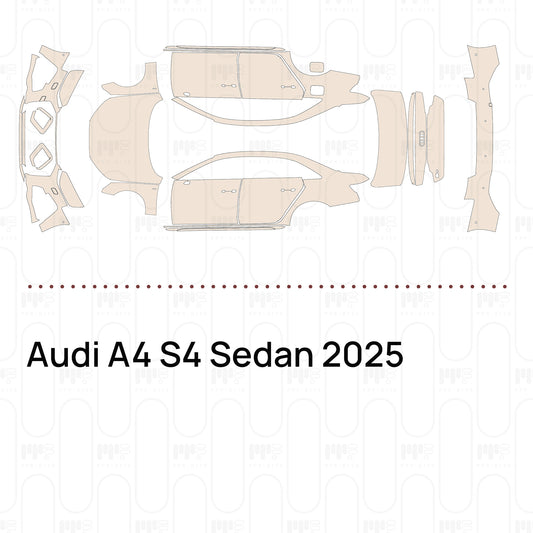 Pre-Cut PPF Audi A4 S4 Sedan 2025