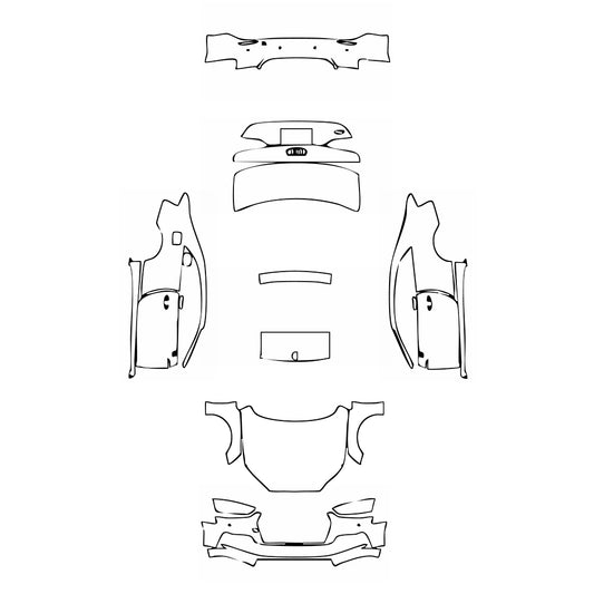 Pre-Cut PPF Audi A5 A5 Coupe S-line 2020 - PPF-Kits